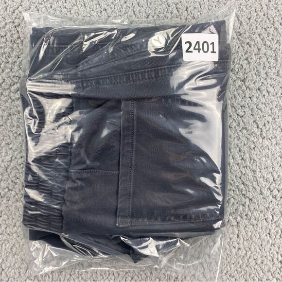 Spanx Stretch Twill Cargo Zipper Ankle Washed Black Pull-On Joggers  |  Size:  S - Picture 16 of 16